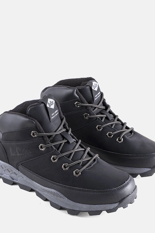 Schwarze Winter-Wanderschuhe,...