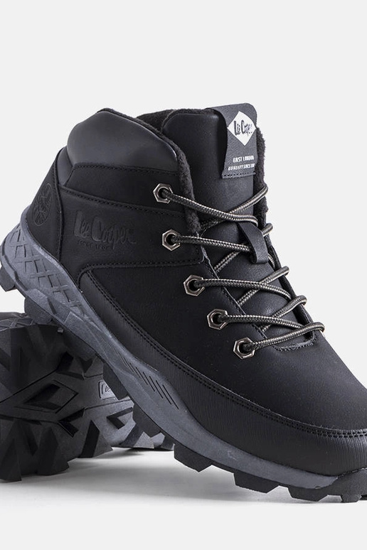 Bottes de randonnée d'hiver noires, «...