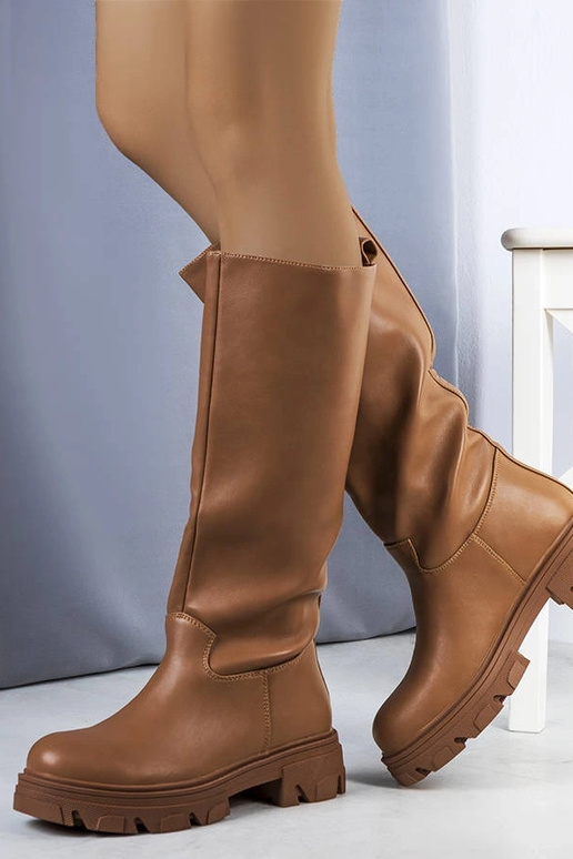 Bottes isolées marron Romelio Bottes isolées marron Romelio