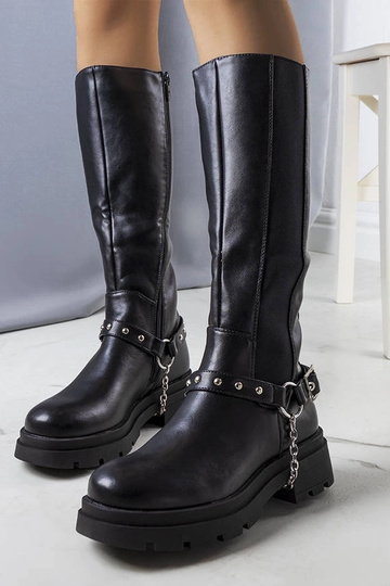 Bottes Rossa isolées noires