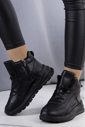 Zwarte winter sneakers,... 2