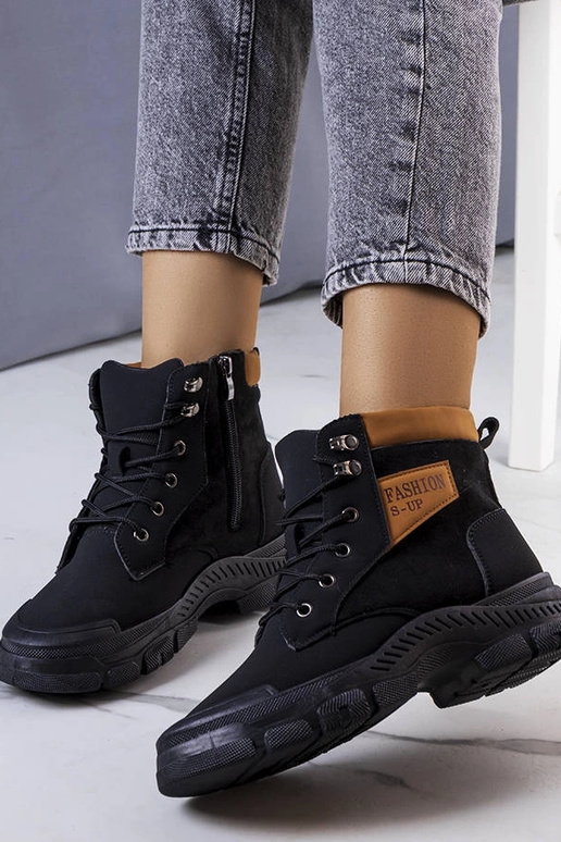 Bottes Fordel isolées noires