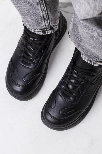 Zwarte winter sneakers,... 2