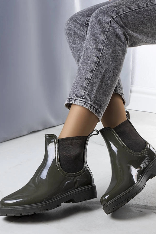 Bottes en caoutchouc vertes, « Kemi »