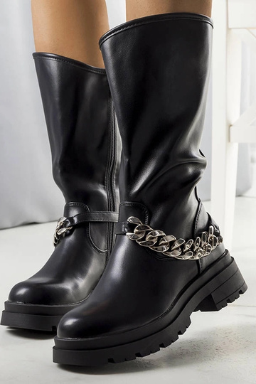 Bottines isolantes noires Isai