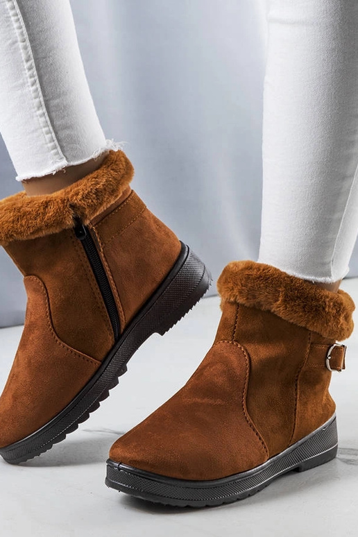 Bottes de neige isolées Julius camel...