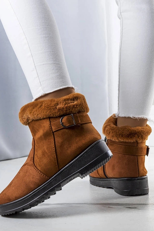 Bottes de neige isolées Julius camel...