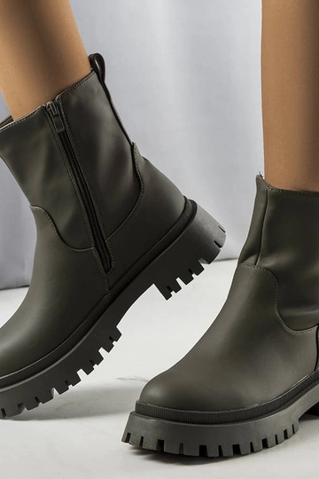 Bottines isolantes vertes...