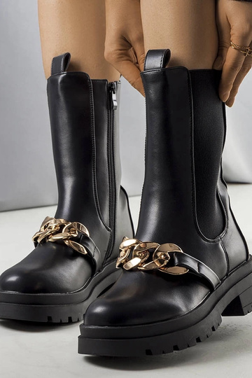 Bottines isolantes noires...