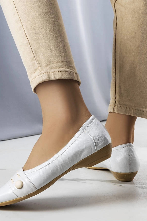 Weiße Ballerinas Lioma