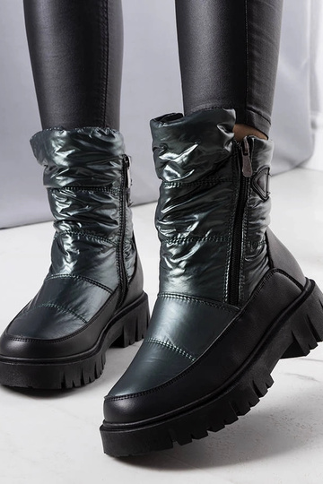 Bottes d'hiver vertes pour...
