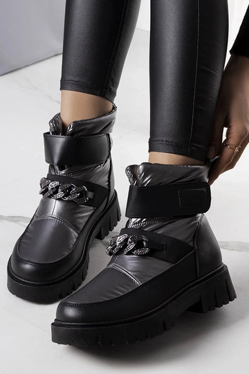 Sølv Ephraim kæde snestøvler 2