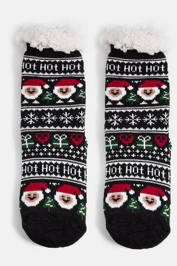 Sorte isolerede sokker med...