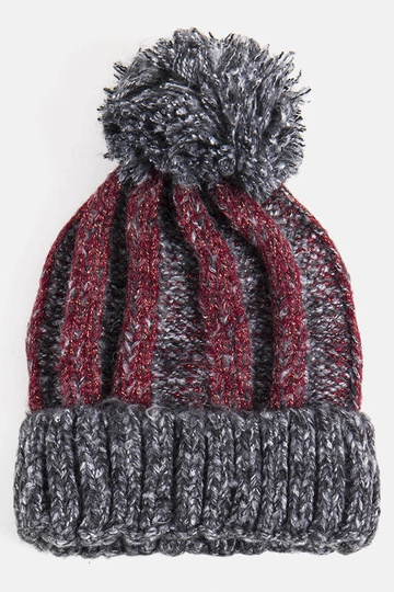 Bonnet à pompon Cormil noir