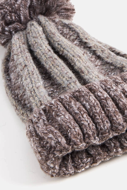 Bonnet à pompon Cormil marron Bonnet à pompon Cormil marron