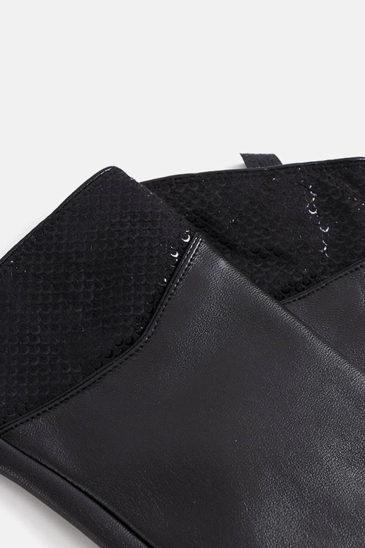 Schwarze isolierte Moure-Handschuhe Schwarze isolierte Moure-Handschuhe