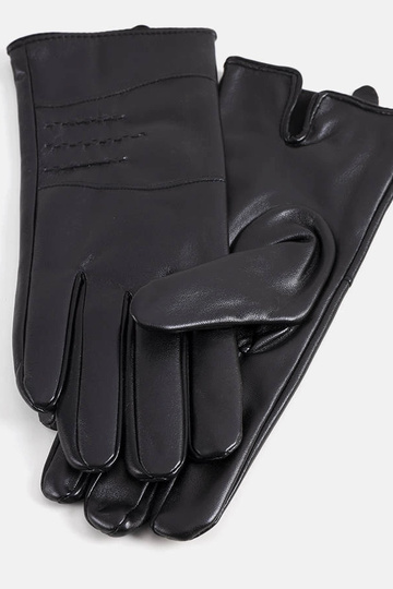 Gants isolants en tulle noir 2