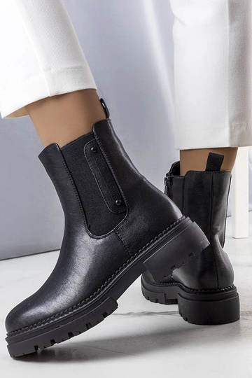 Bottines d'hiver noires, «... 2