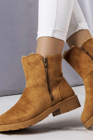 Bottes isolantes marron Salona