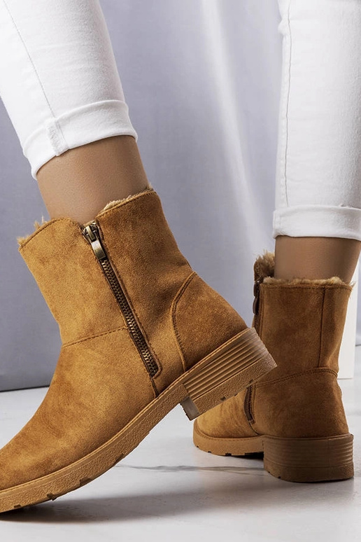 Bottes isolantes marron Salona