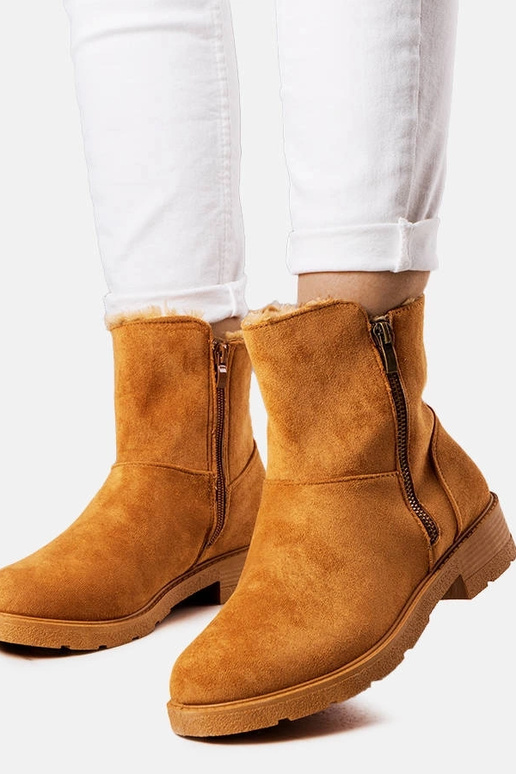 Bottes isolantes marron Salona