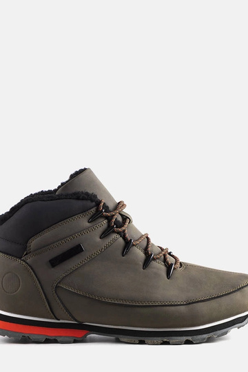 Grüne isolierte Jemma-Stiefel