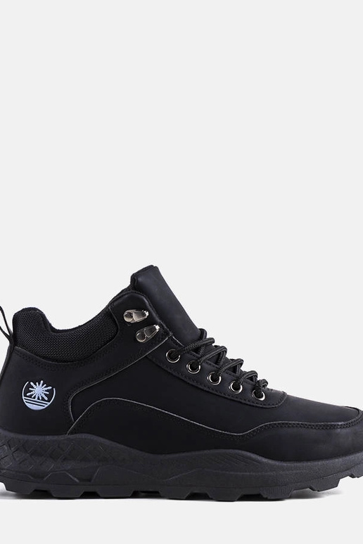 Bottes noires isolées Aidan Bottes noires isolées Aidan