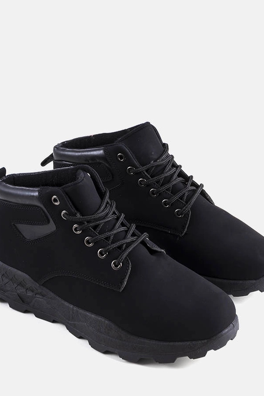 Schwarze isolierte Stiefel „Tristen“ Schwarze isolierte Stiefel „Tristen“