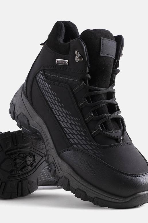 Bottes Jaxx isolées noires Bottes Jaxx isolées noires