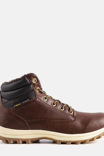 Bottes de randonnée brunes,...