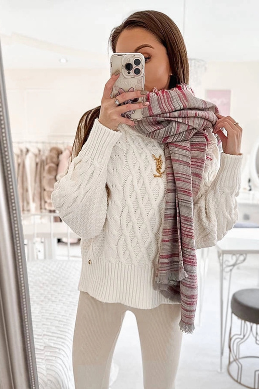 Nyomis lila Schal Nyomis lila Schal