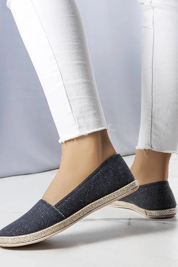 Sorte Amiral espadriller til kvinder 2