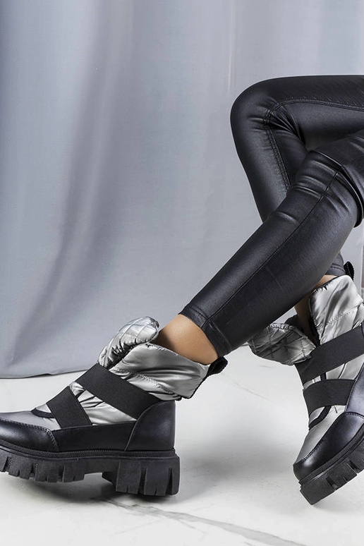 Graue isolierte Schlupfstiefel... Graue isolierte Schlupfstiefel...