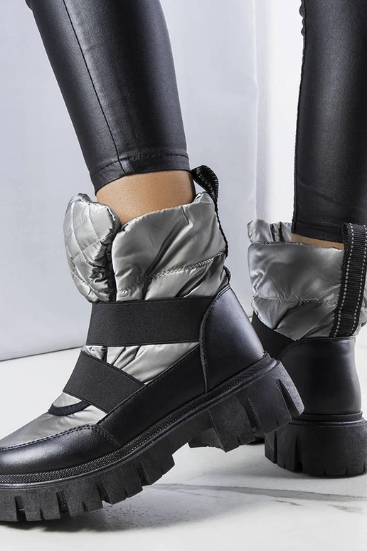 Graue isolierte Schlupfstiefel... Graue isolierte Schlupfstiefel...