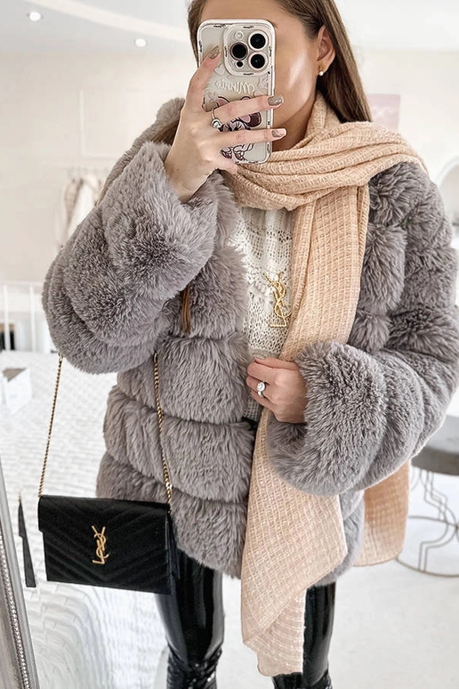 Khalil – Rosa Schal mit Punkten Khalil – Rosa Schal mit Punkten