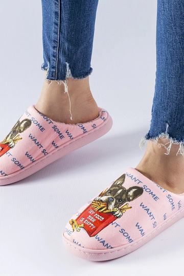 Chaussons roses doux French...