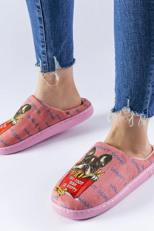 Mørkelyserøde bløde pommes frites...