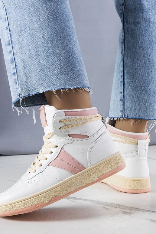 Rosa High-Top-Sneakers Robin Rosa High-Top-Sneakers Robin