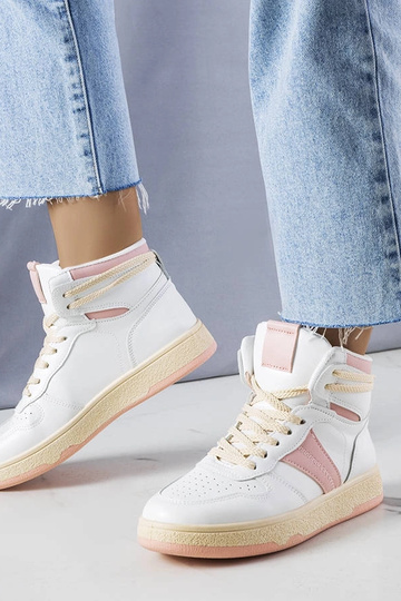 Pink høje sneakers Robin 2