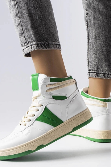 Robin grønne high top sneakers 2