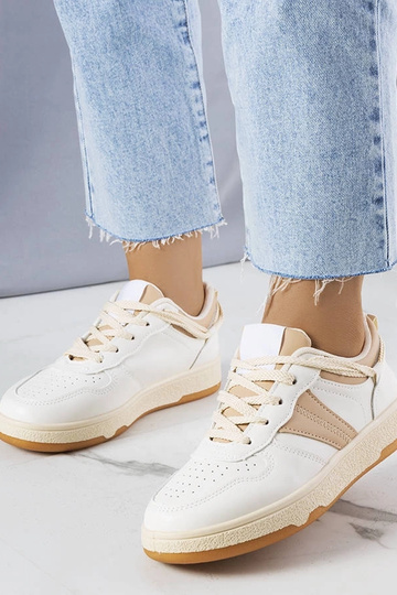 Beige damesneakers Marcella