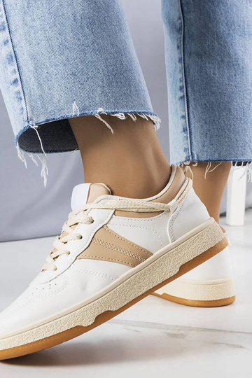 Beige damesneakers Marcella 2