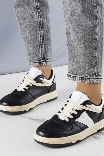 Schwarze Damen-Sneaker Marcella