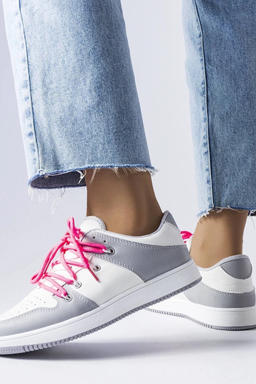 Shari hvide retro sneakers 2