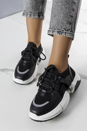 Peggy sorte sokkesneakers 2