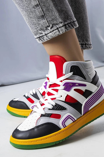 Baskets montantes noires... 2