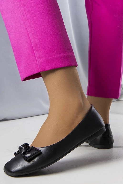 Schwarze Ballerinas „Tabitha“ mit...