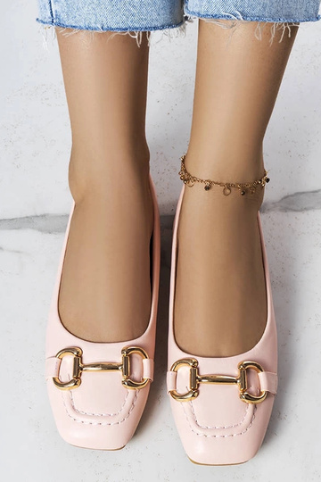 Rosa Ballerinas mit...