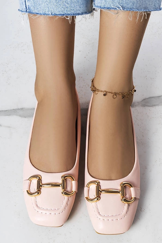 Pink balletlejligheder med...