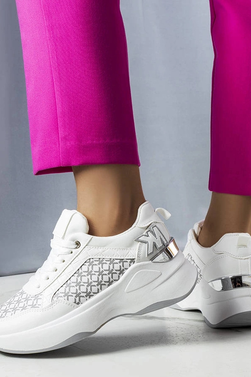 Hvide sneakers med Margie monogram Hvide sneakers med Margie monogram